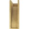 Ekena Millwork 7"W x 14"D x 21"H Classic Burlington Rough Cedar Woodgrain TimberThane Corbel, Primed Tan CORUR07X14X21BURRCPR - alternate 4